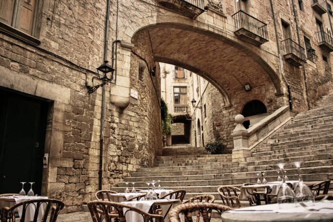 Quartier juif médiéval de Gérone - Propriétés historiques près de Barcelone
