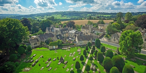 Painswick et son cimetière