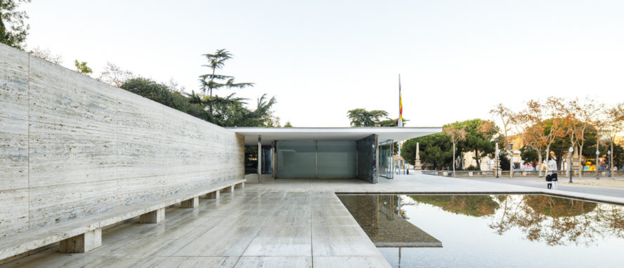 Pavillon Mies van der Rohe - Architecture moderniste à Barcelone